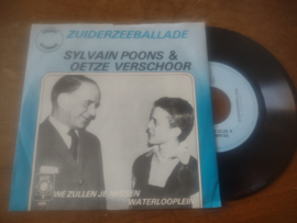 Sylvain Poons & Oetze Verschoor met Zuiderzeeballade 1960 Single nr S20221957