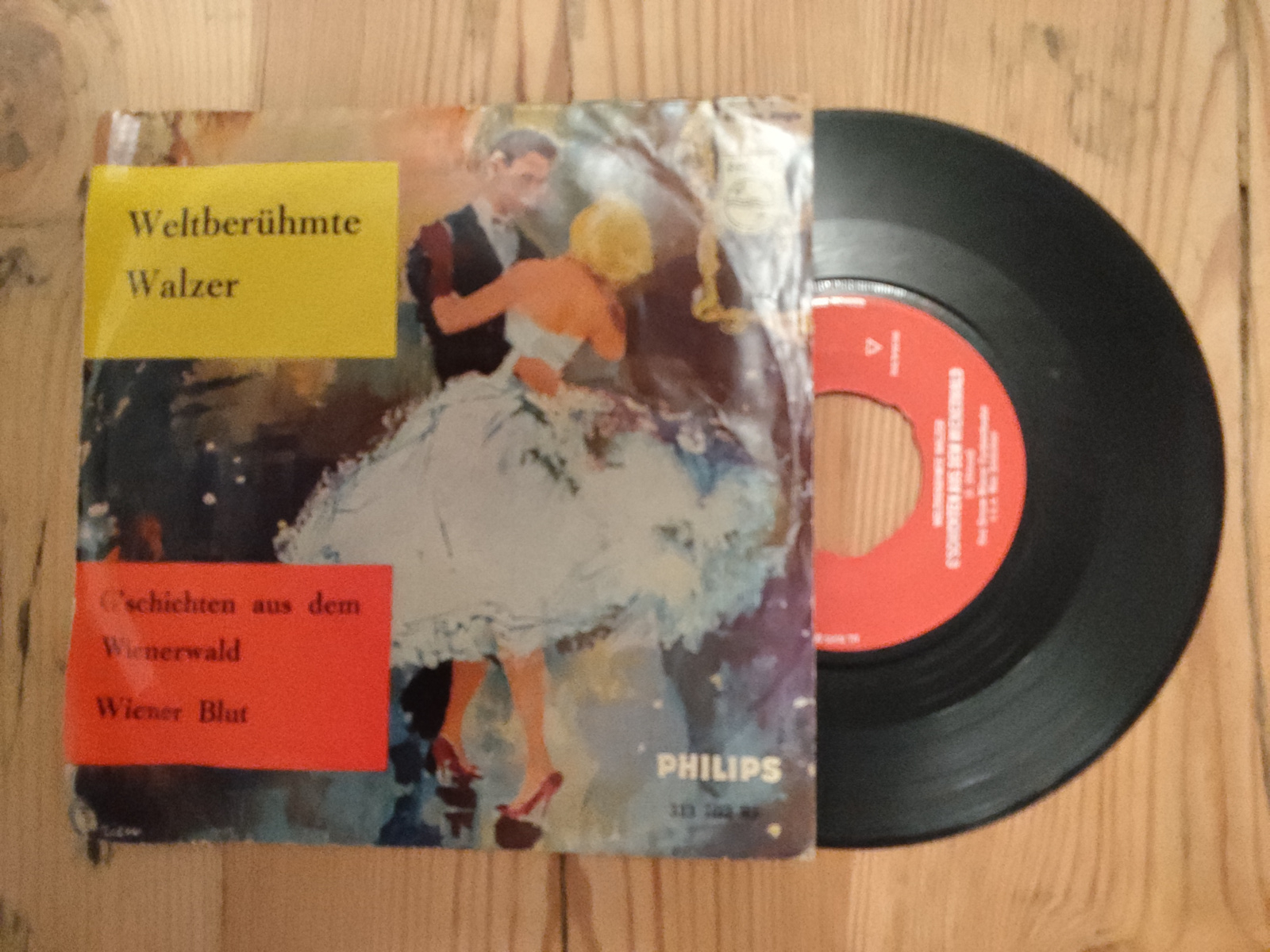 Das grosse wiener funk Orchester u.l.v. Max Schonherr met G'schichten aus dem wiener wald 19?? Single nr S20256419