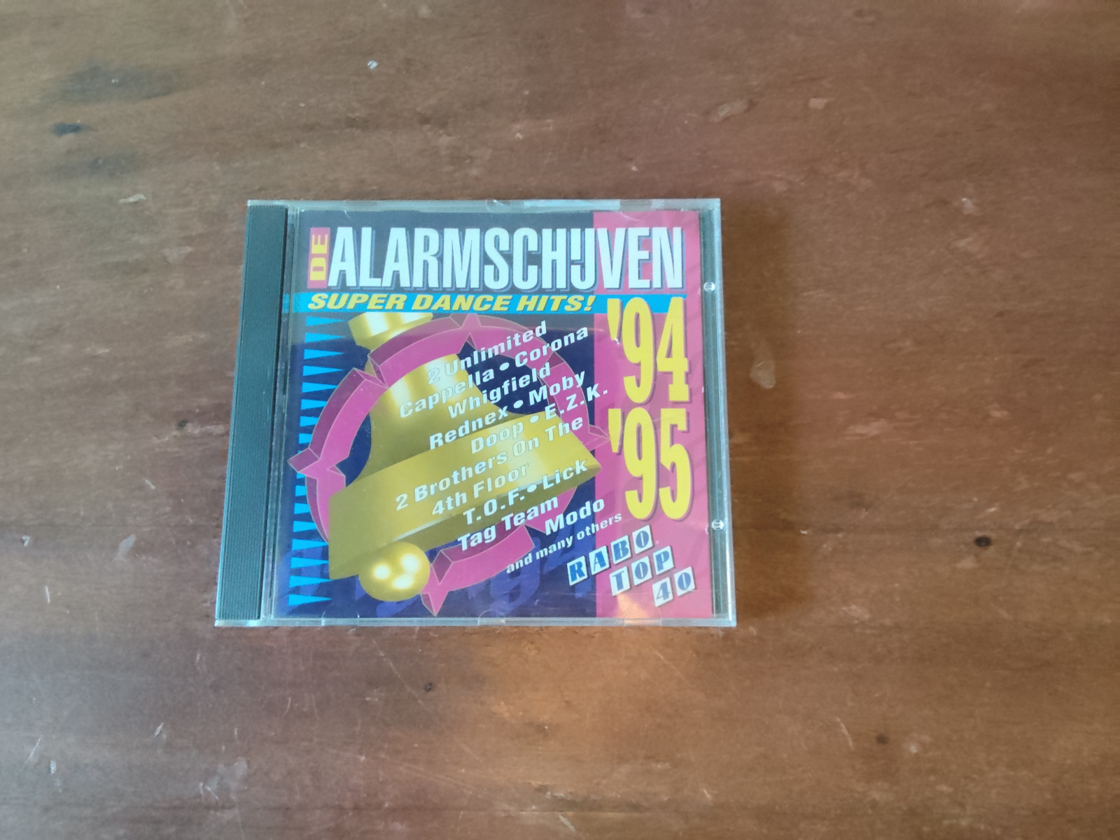 Various artists met De alarmschijf en '94 '95 1995 CD nr CD2025907