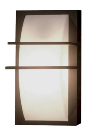 Buitenlamp wand h34cm serie Origo Alu grafiet E27 nr 31-1847