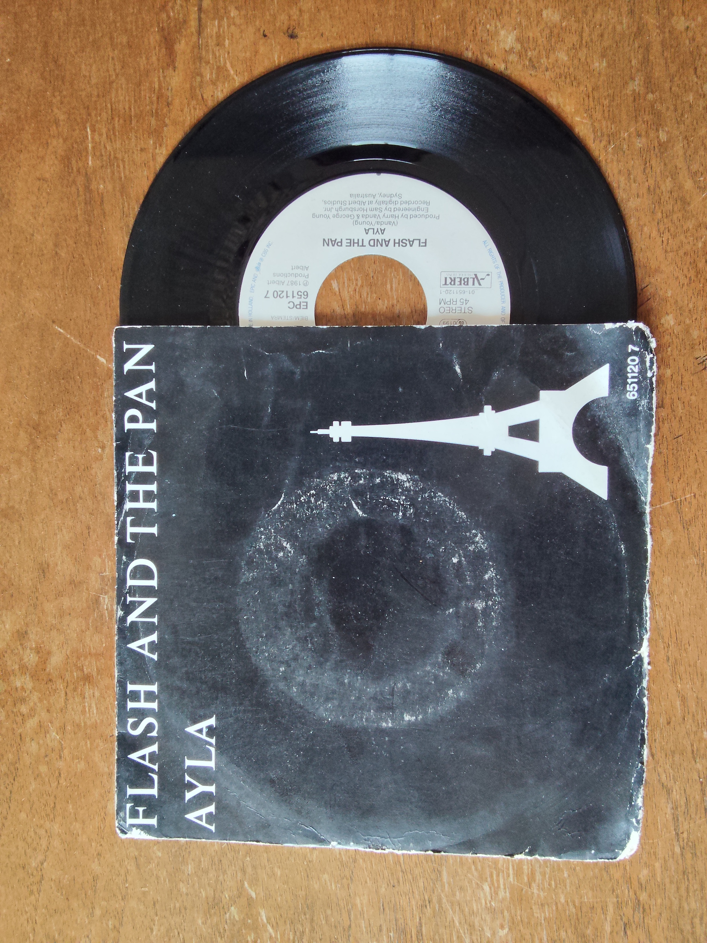 Flash and the Pan met Ayla 1987 Single nr S20256965