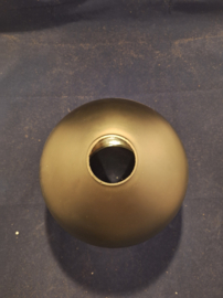 3/4 bol zwarte bovenkant zilver kleurig spiegelglas onder GT4 nr SP1514
