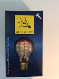 Global-Lux standaardlamp 60W E27 230V kooldraad goud nr 13-160527