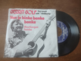 Gerrit Golf met Van je binke banke bonke 1982 Single nr S20222105