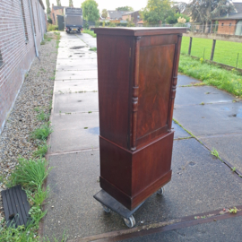 Engels mahonie receptiekast sleutel antiek omstreeks 1890 nr K2026102