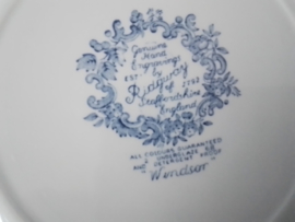 Oude en antieke blauwwitte borden Ridgway of Staffordshire England