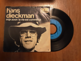 Hans Dieckman met Mijn zoon 1972 Single nr S20234417