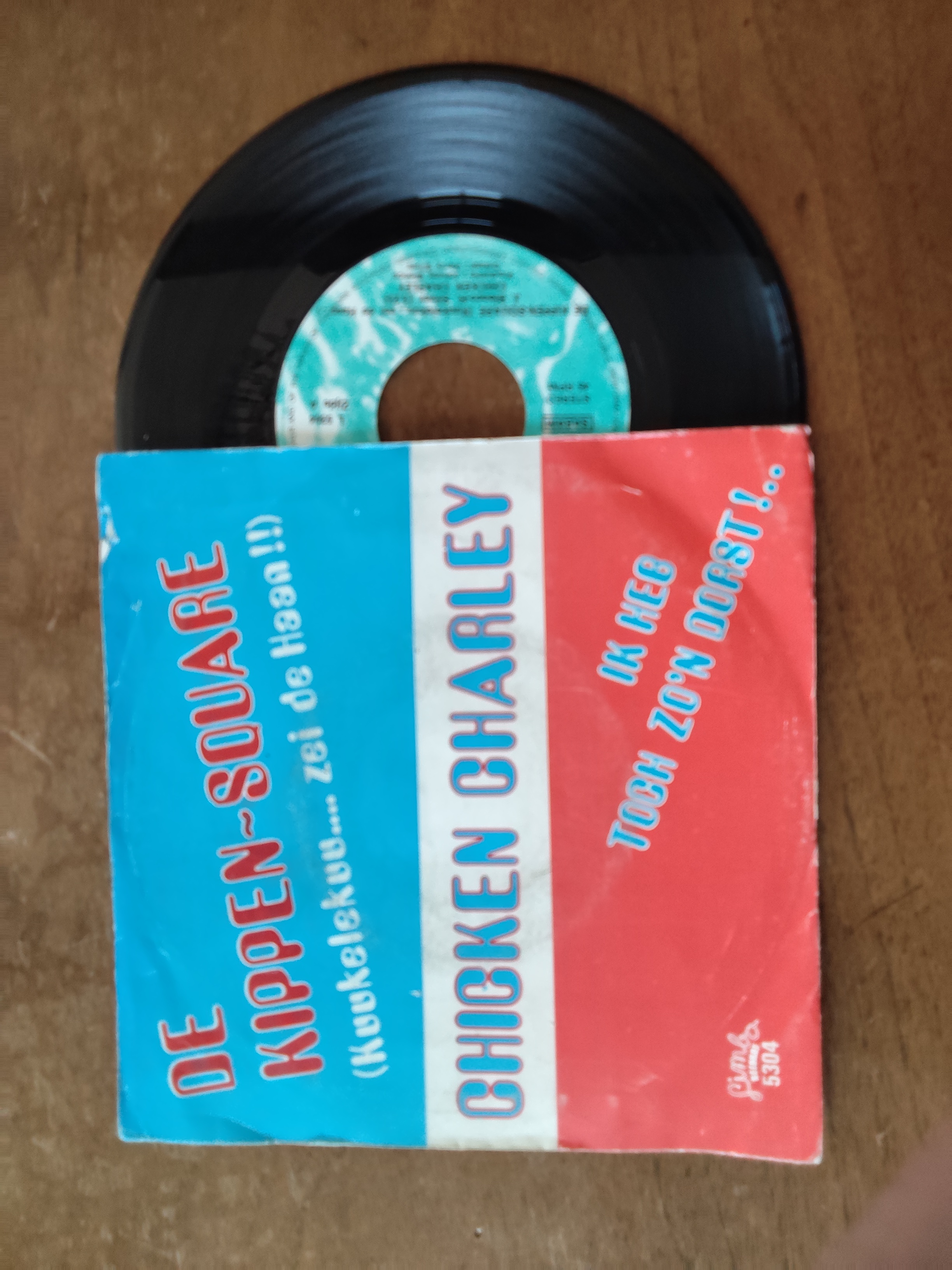 Chicken Charley met De kippen-square 1984 Single nr S20256946