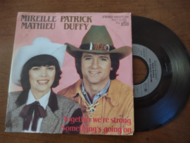 Mireille Mathieu en Patrick Duffy met Together we're strong 1983 Single nr S20221408