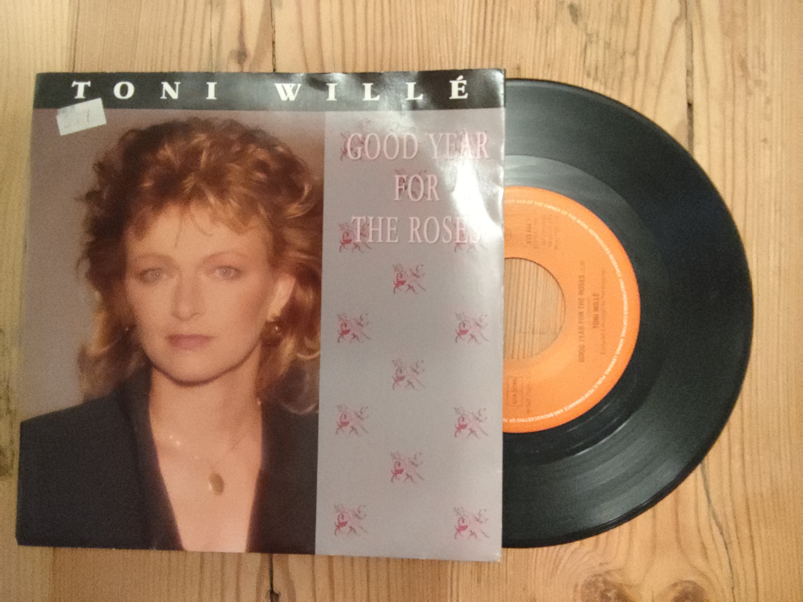 Toni Wille met Good year for the Roses 1989 Single nr S20256420