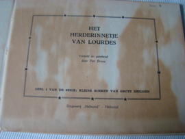 Het herderinnetje van Lourdes no.1 Piet Broos uitg. Helmond.