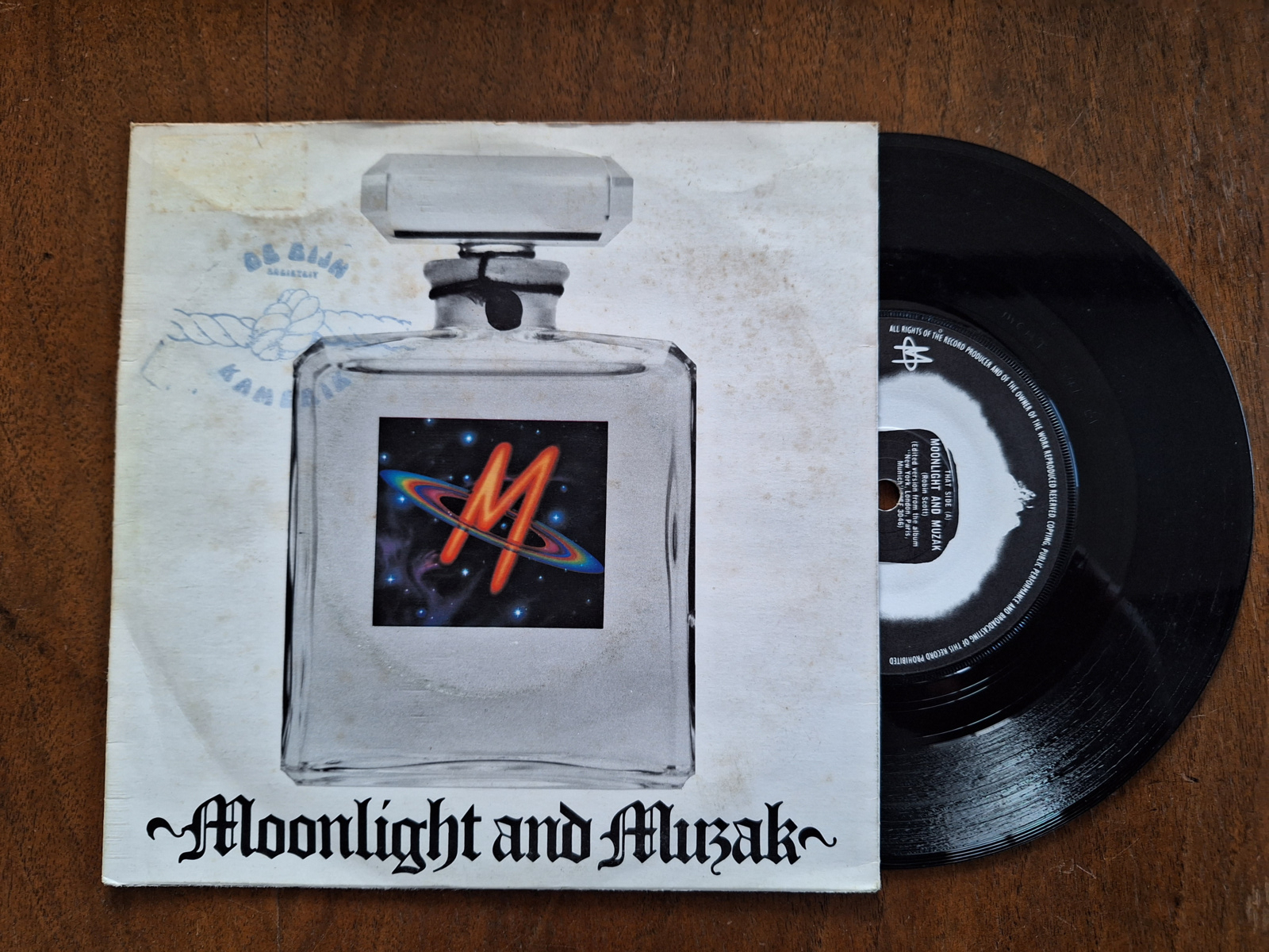 M - Robin Scott met Moonlight and Muzak 1979 Single nr S20233250