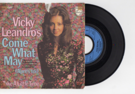 Vicky Leandros met Come what may (apres toi) 1972 Single nr S2021968