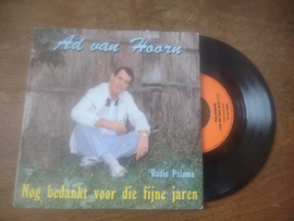 Ad van Hoorn met Nog bedankt voor die fijne jaren 1984 Single nr S20221852