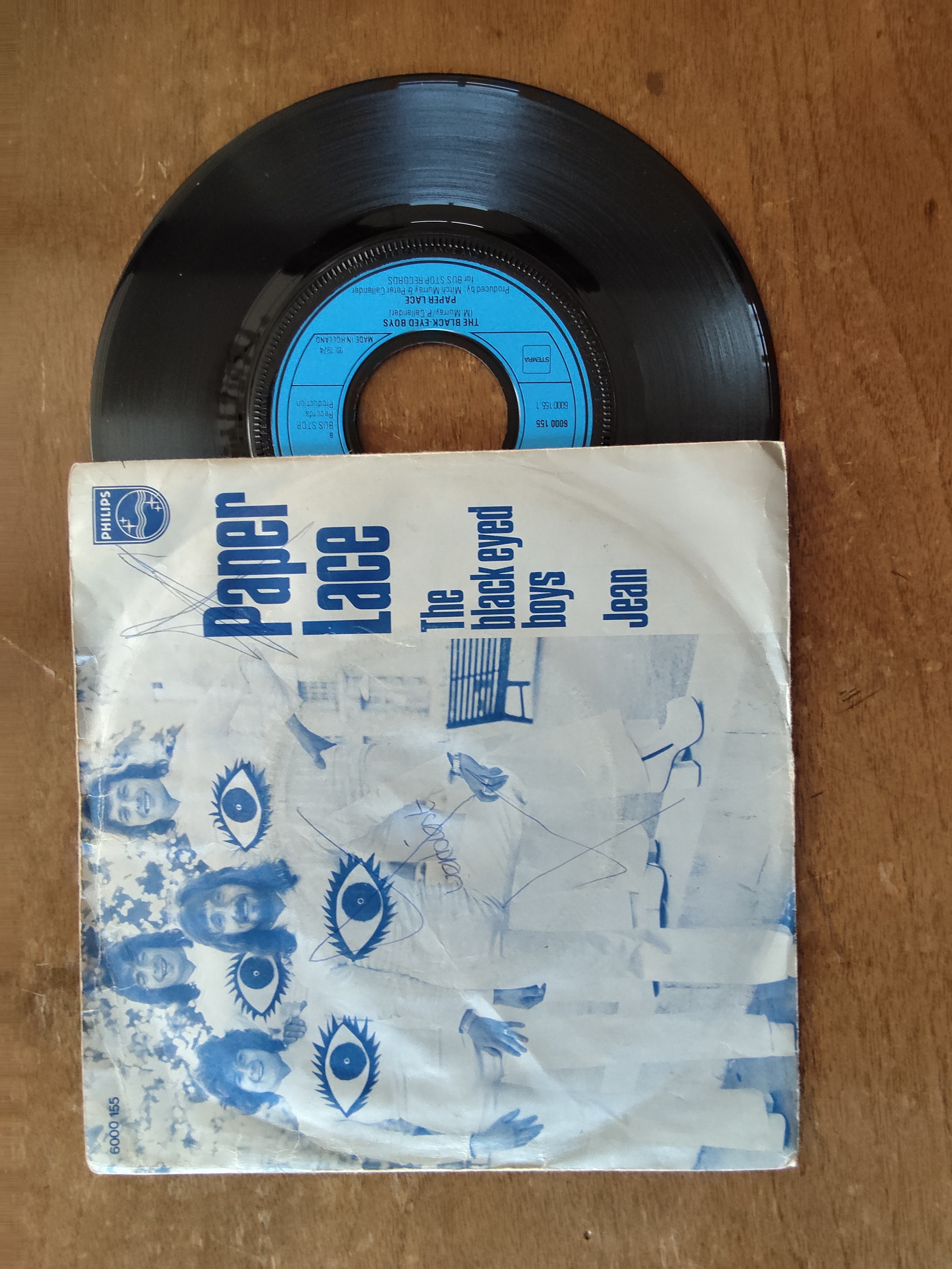 Paper Lace met The black eyed boys 1974 Single nr S20256954