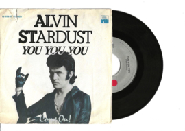 Alvin Stardust met You you you 1974 Single nr S20211120