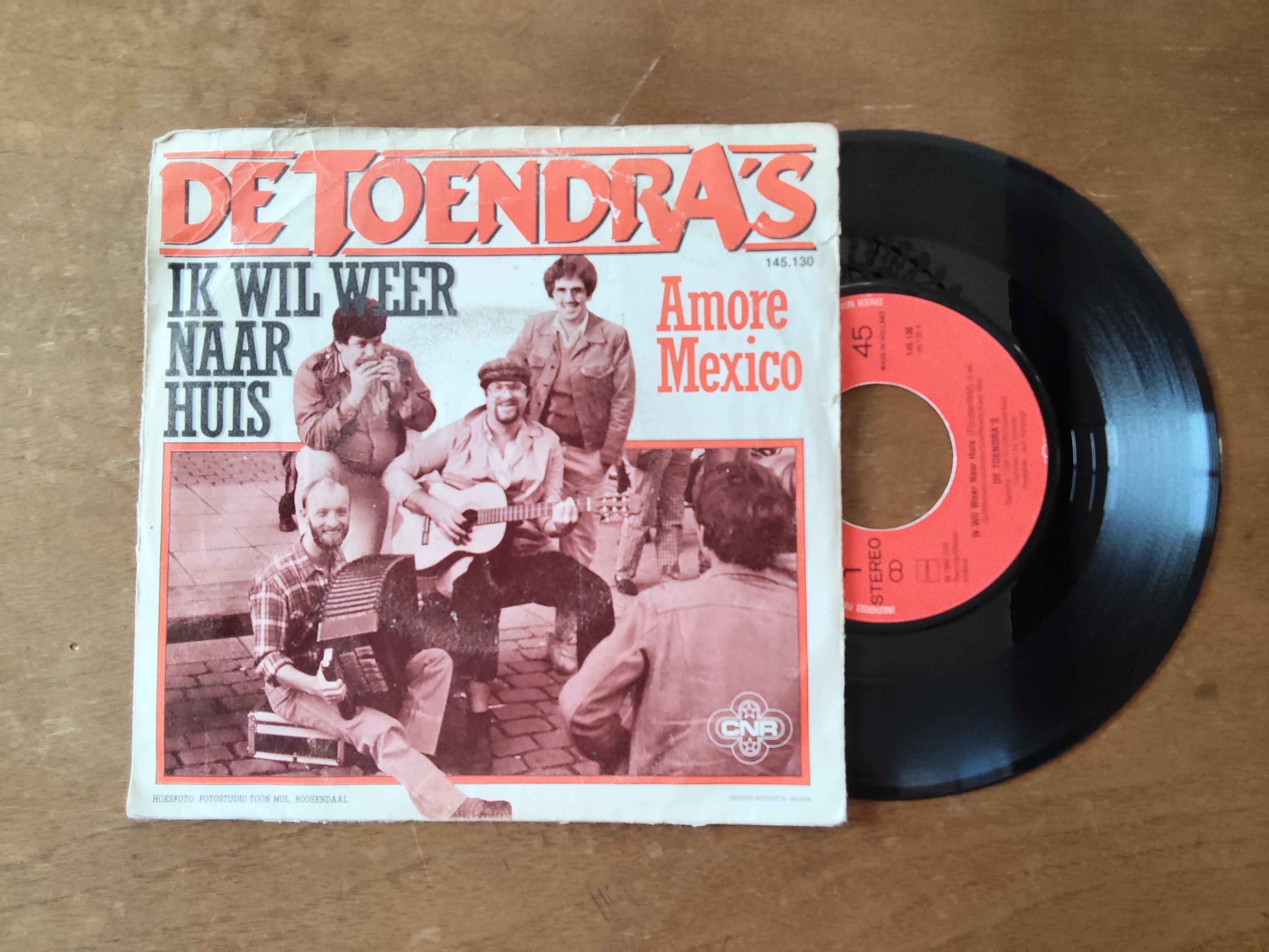 De Toendra's met Ik wil weer naar huis 1984 Single nr S20256994