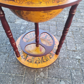 Globe bar verrijdbaar en bol klapt open omstreeks 90's nr K202697
