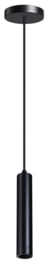 Hanglamp Miller zwart 1x E27 fitting max. 15W kap h24,5cm snoer lengte 200cm nr 05-HL4362-30