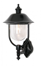 Buitenlamp wand serie Punta II in zwart leverbaar nr: FL4040