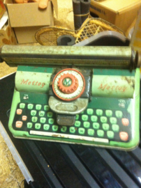 Blikken speelgoed Mettoy supertype 4317 schrijfmachine