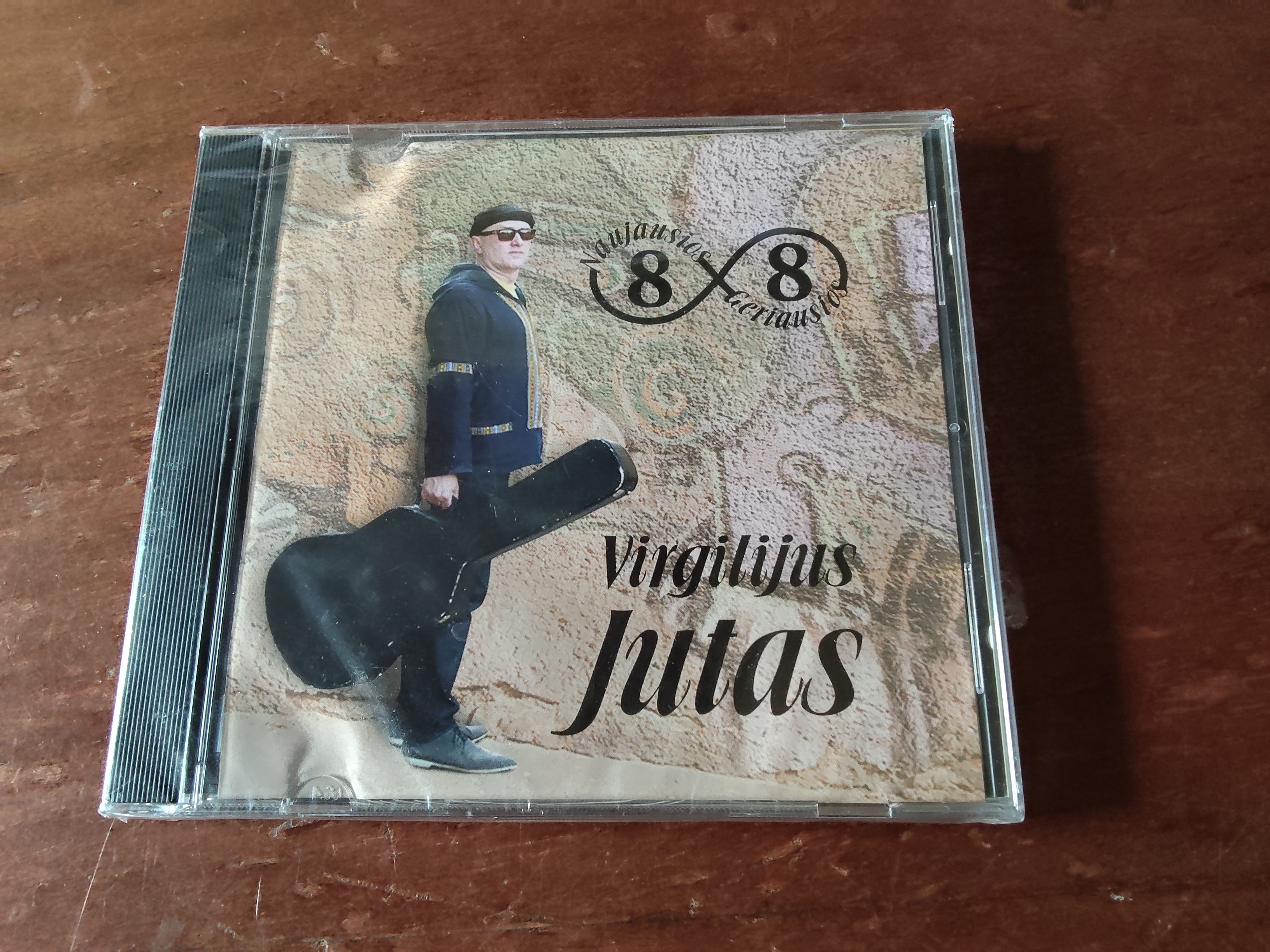 Virgilijus Jutas met 8 Naujausios 8 Geriausios 2016 CD nr CD20251101 gesealed