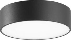Edelstaal antraciet buitenlamp wandlamp plafondlamp IP65 H-7,1cm nr: 9026