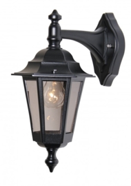 Buitenlamp wand serie Berlusi II zwart nr: FL125