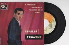 Charles Aznavour met Tu t'laisses aller 1960 Single S2020239