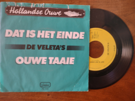 De Veleta's met Dat is het einde 1981 Single nr S20211221