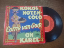 Corrie van Gorp met Kokosnoten Coco 1982 Single nr S20222155