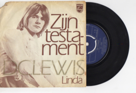 D.C. Lewis met Zijn testament 1970 Single nr S20211003