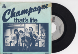 Champagne met That's life 1979 Single nr S2020296
