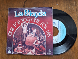 La Bionda met One for you one for me 1978 Single nr S20232460