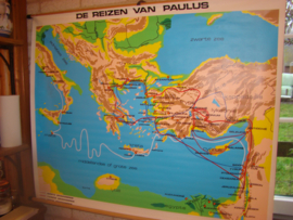 De reizen van Paulus.  VERKOCHT