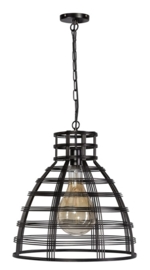 Hanglamp Molfetta d-50cm zwart 1xE27 nr 05-HL4421-30