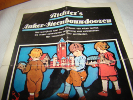 Oude steenbouwdoos van F.Ad. Richter & Cie Rudolfstadt