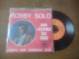 Bobby Solo met Una lacrima sul viso 1965 Single nr S20222008