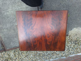 Engels mahonie hangoor tafel met la van omstreeks 1880 nr T20243