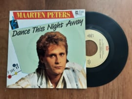 Maarten Peters met Dance this night away 1988 Single nr S20245559