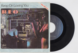 Reo Speedwagon met Keep on loving you 1980 Single nr S2021639