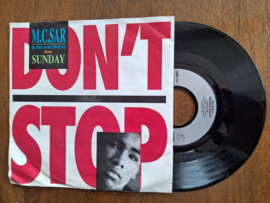 M.C. Sar & The real McCoy met Don't stop 1990 Single nr S20232416