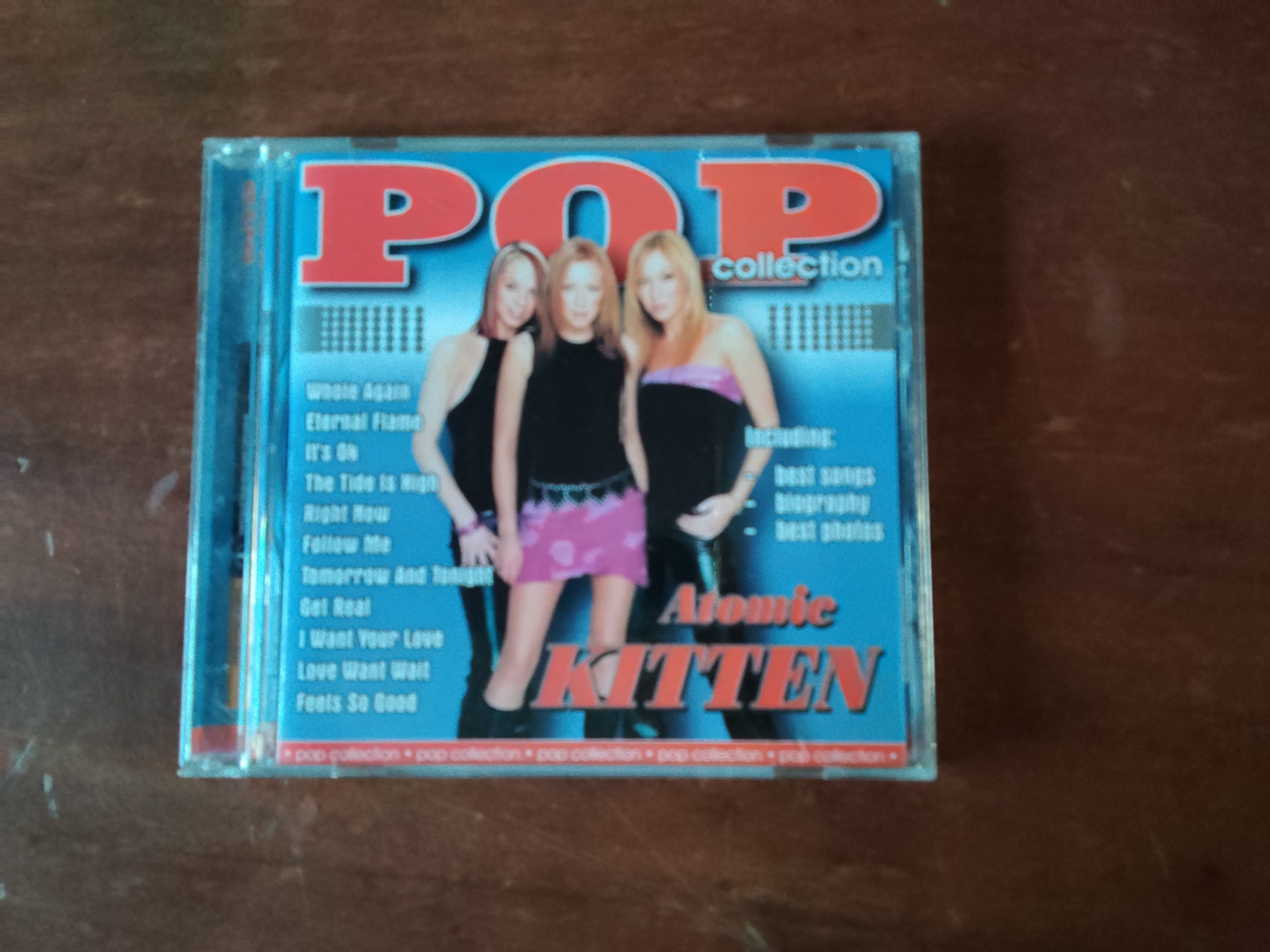 Atomic Kittens met Pop collection 2002 CD nr CD2024733