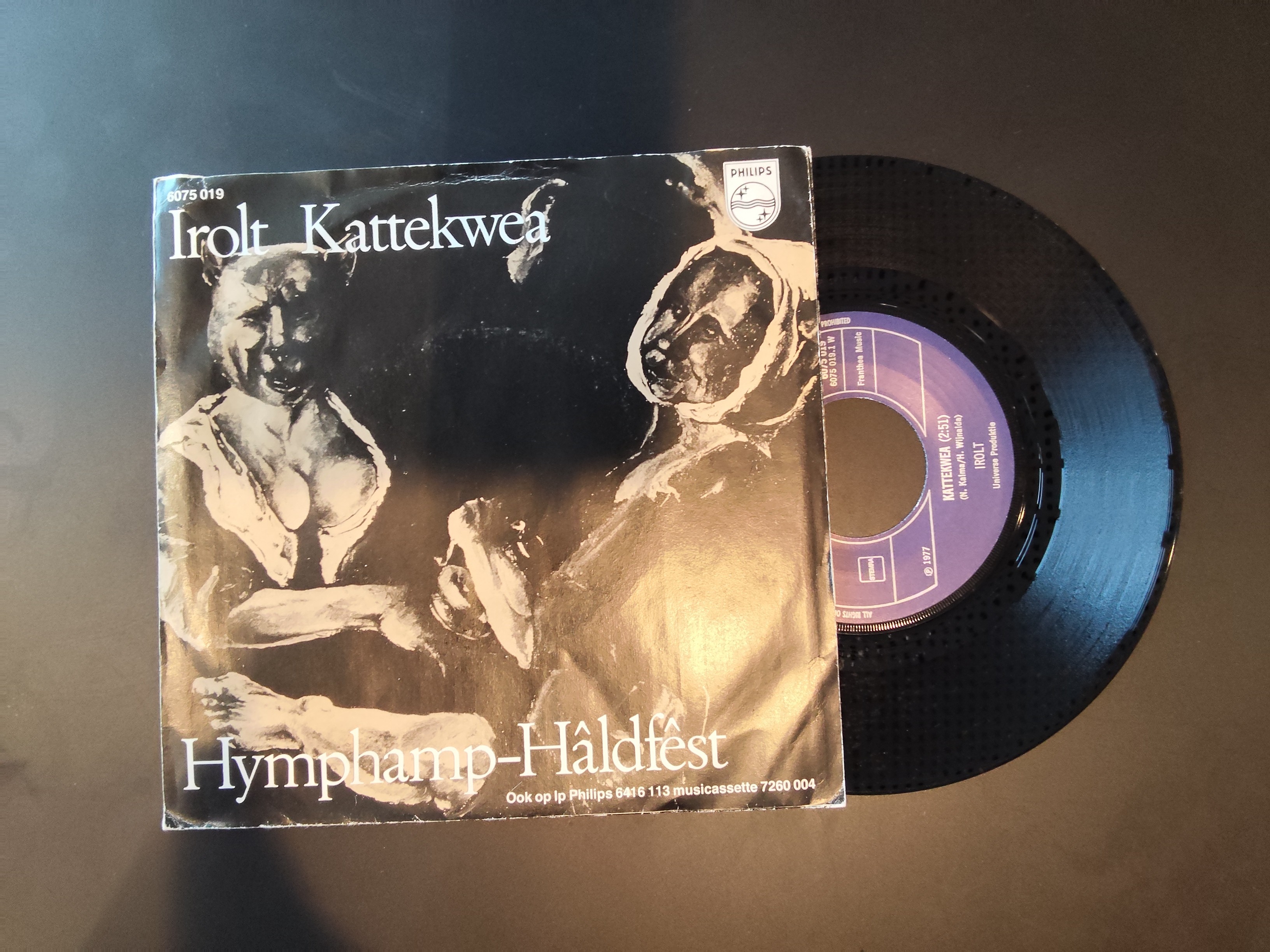 Irolt met Kattekwa 1977 Single nr S20257021