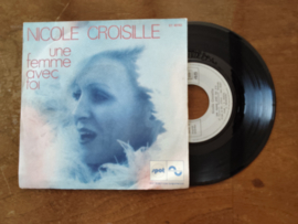 Nicole Croisille met Une femme avec toi 1975 Single nr S20256826
