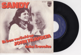 Sandy met Ik ben verliefd op John Travolta 1978 single nr S2020224
