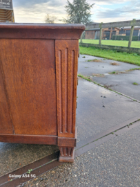 Antieke eiken ladenkast of commode omstreeks 1860 br-92cm nr K202434