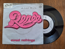 Renee met Sweet nothings 1978 Single nr S20232654