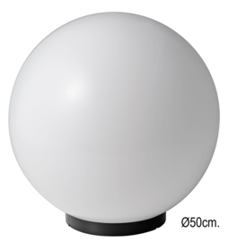 Globe voor buitenlamp serie Variona opaal d-50cm nr GLOP50