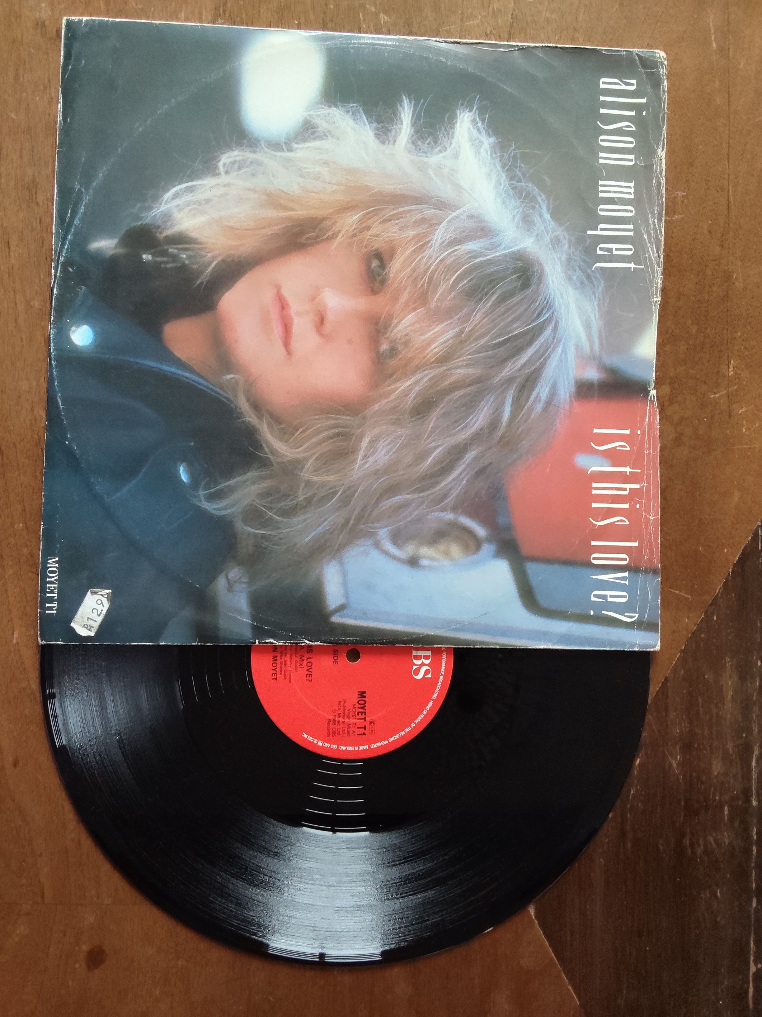 Alison Moyet met Is this love? 12" 1986 LP maxi single nr L2024765
